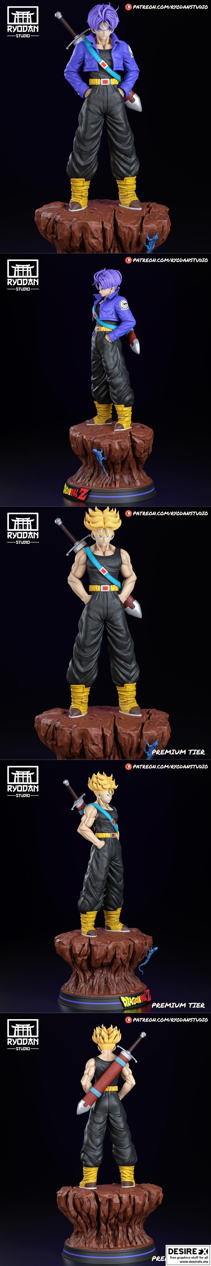 Ryodan Studio 未来特鲁姆斯 3D打印模型|Ryodan Studio – Future Trunks – 3D Print Model STL