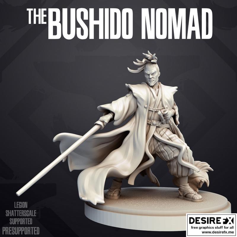 武士旅人——3D打印模型|The Bushido Nomad – 3D Print Model