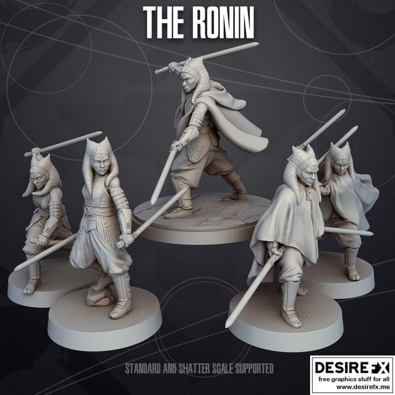 刃牙 3D打印模型|The Ronin – 3D Print Model