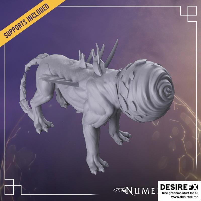 Numenera萨拉克 3D打印模型|Numenera – Sarrak – 3D Print Model
