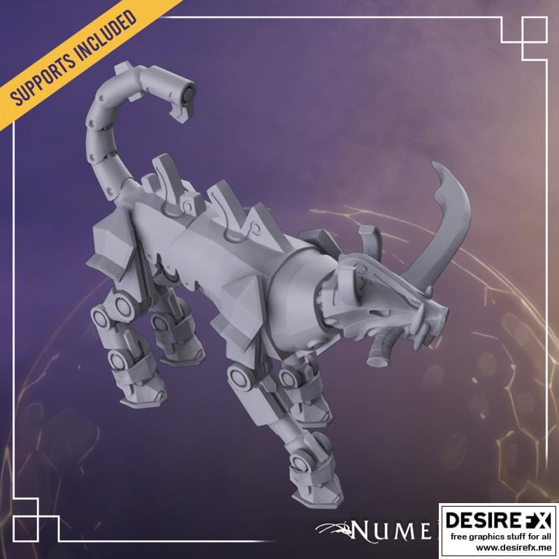 Numenera守护者3D打印模型|Numenera – Warder – 3D Print Model