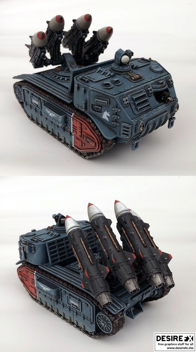 Sphinx导弹榴弹炮 3D打印模型|Sphinx Missile Artillery – 3D Print Model STL