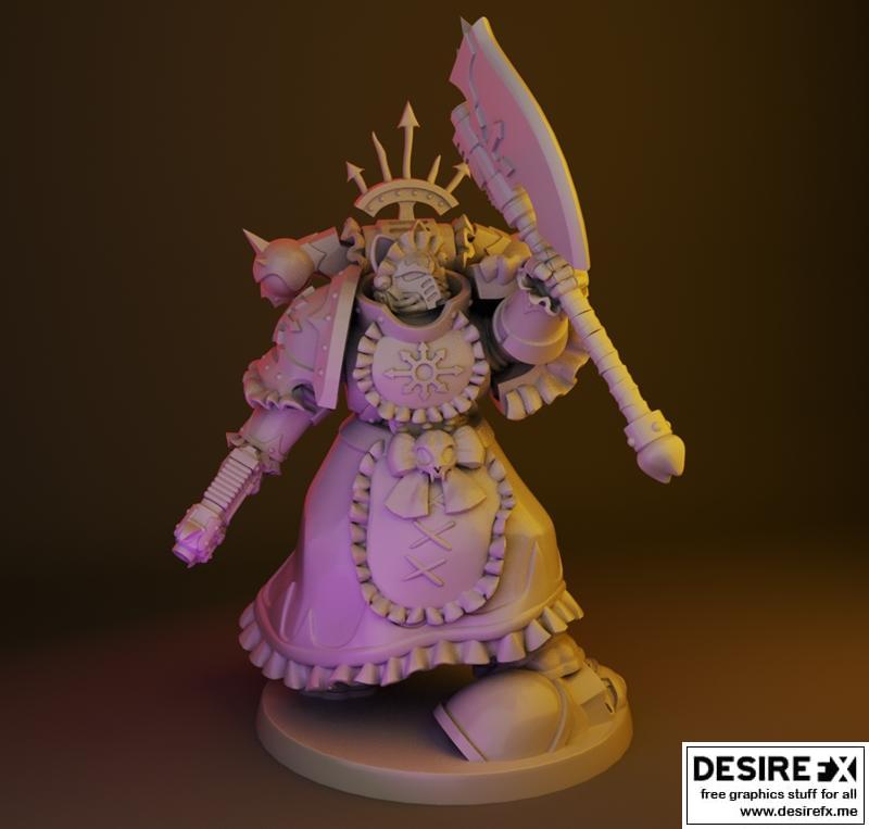 叛逆女水手——3D打印模型|Traitor Maidmarine – 3D Print Model STL