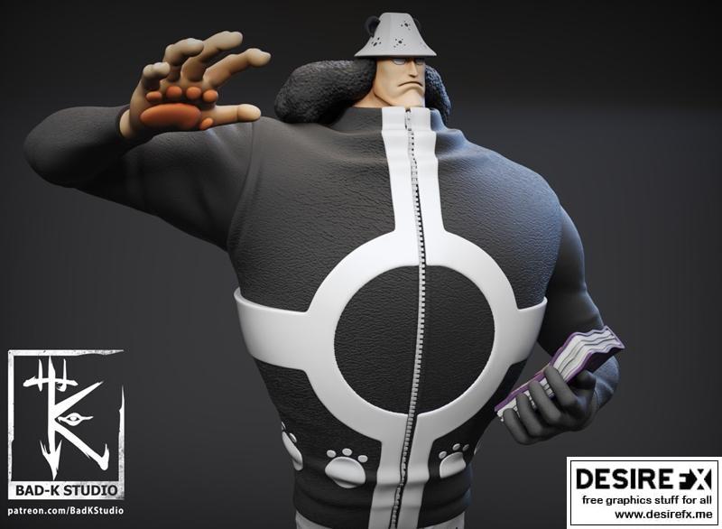 巴特洛缪·库马 3D打印模型 STL|Bartholomew Kuma – 3D Print Model STL