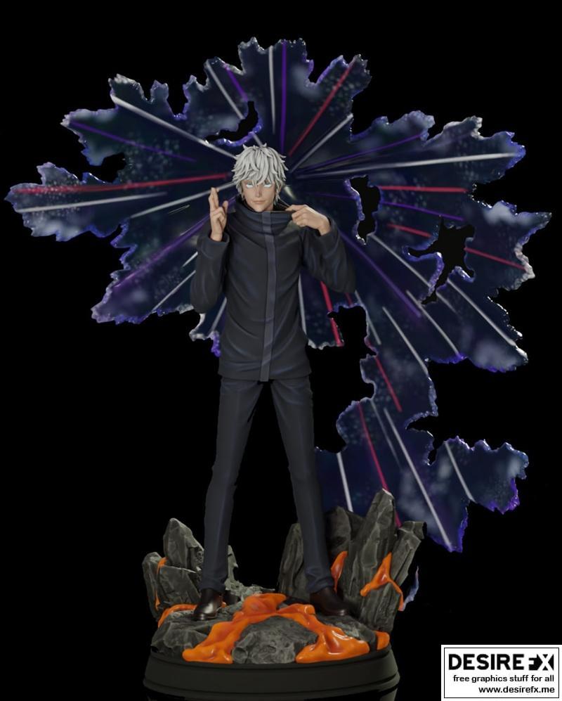 Gojo Satoru 3D打印模型|Satoru Gojo – 3D Print Model STL
