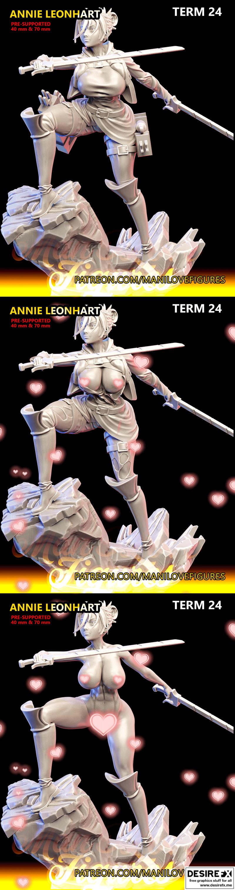 安妮·莱昂哈特 3D打印模型|Annie Leonhart – 3D Print Model