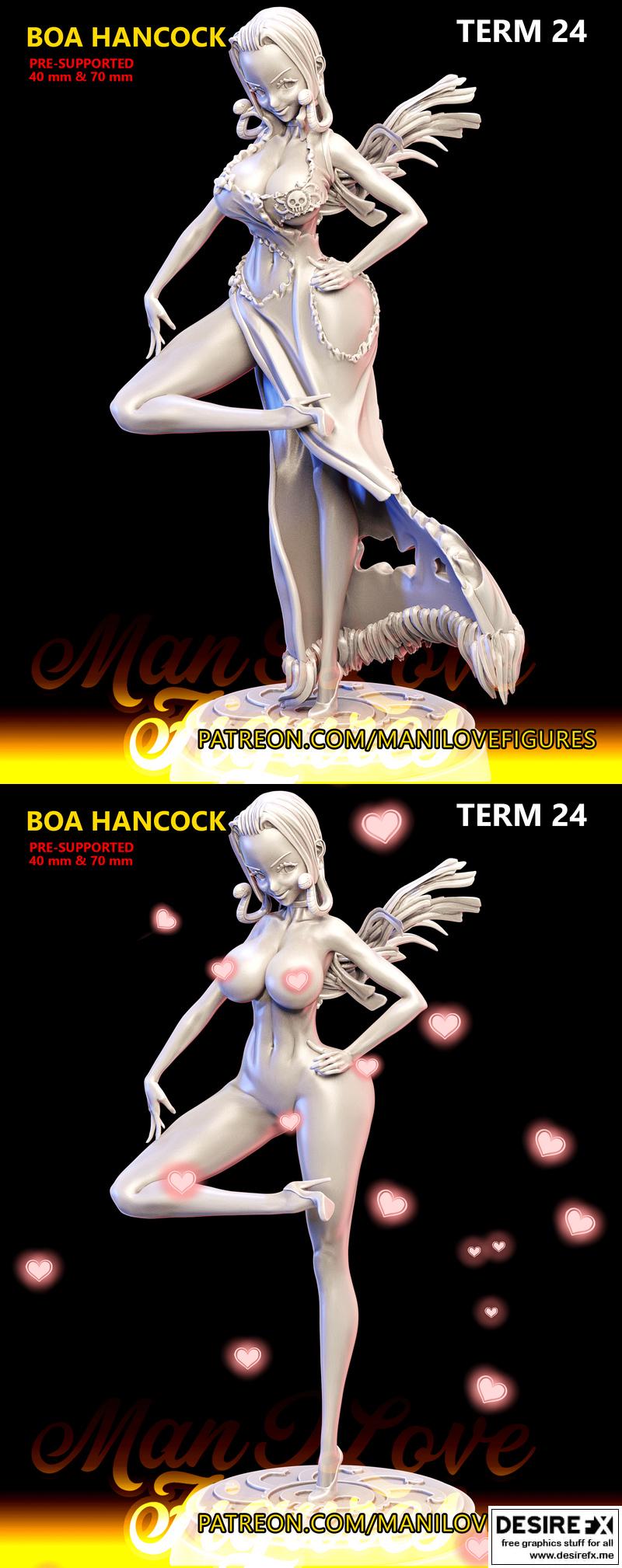 Boa Hancock 3D打印模型|Boa Hancock – 3D Print Model