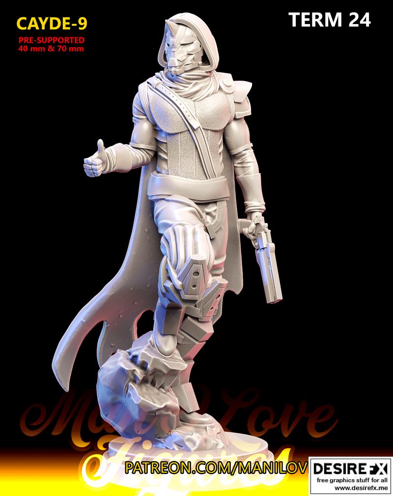 Cayde-9 3D打印模型|Cayde-9 – 3D Print Model