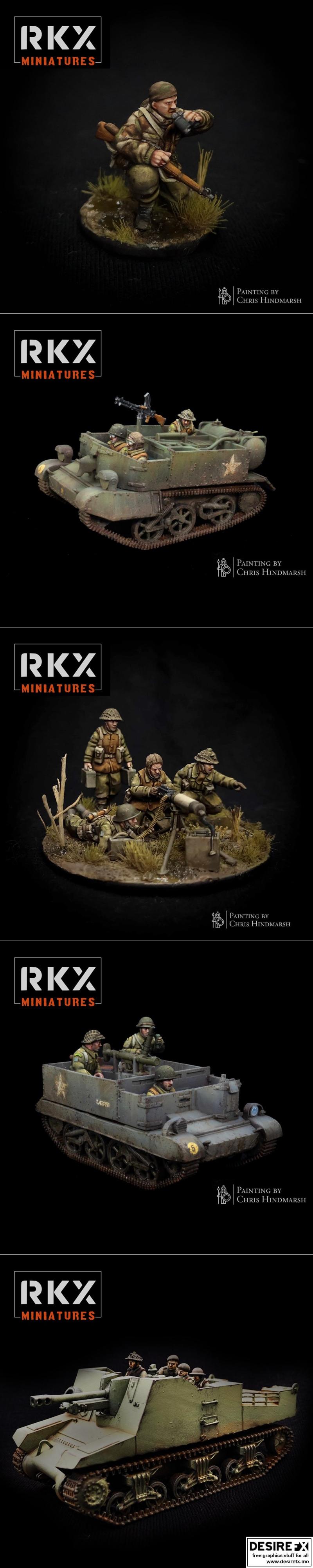 RKX迷你模型——突袭行动 第一章 3D打印模型|Rkx Miniatures – Operation Plunder Part 1 – 3D Print Model STL