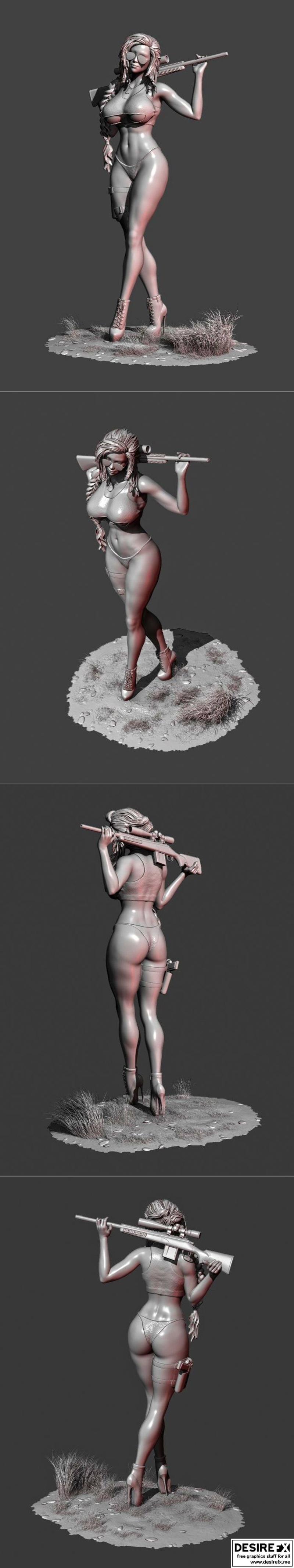 瓦尔基里 3D打印模型 STL|Valkyrie – 3D Print Model STL