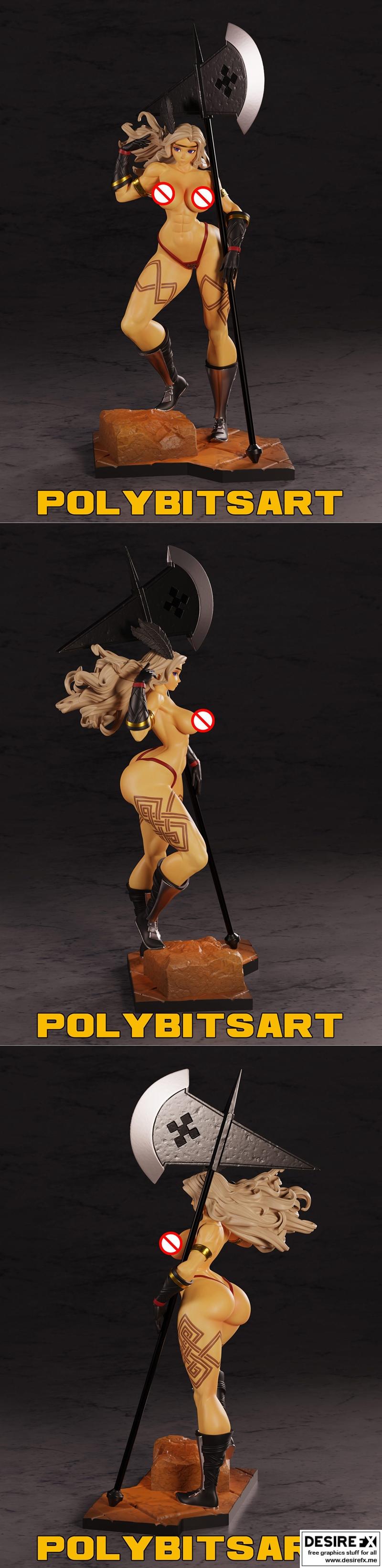 PolyBitsArt – 亚马逊 – 3D打印模型 – 动漫游戏角色造型|PolyBitsArt – Amazon – 3D Print Model STL