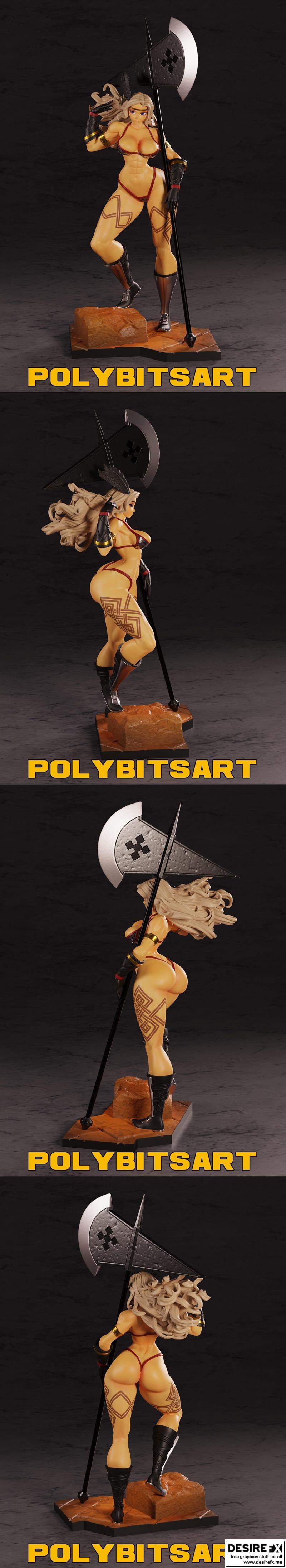 PolyBitsArt – 亚马逊 – 3D打印模型 – 动漫游戏角色造型|PolyBitsArt – Amazon – 3D Print Model STL