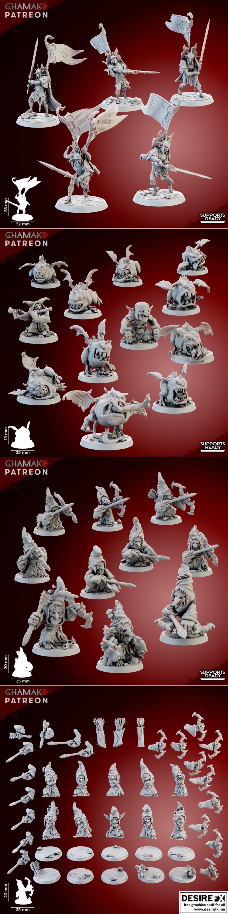 Ghamak幻想三月2023 3D打印模型|Ghamak – Fantasy March 2023 – 3D Print Model STL