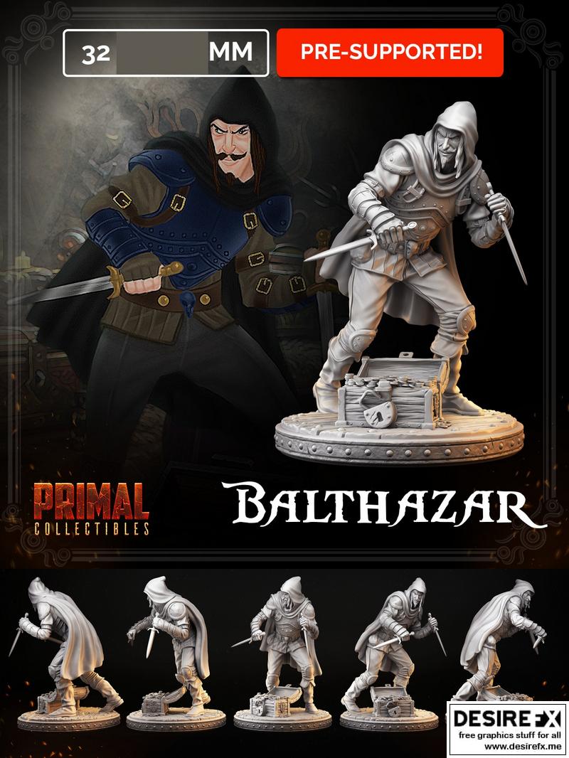 Balthazar Wade 3D打印模型|Balthazar Wade – 3D Print Model