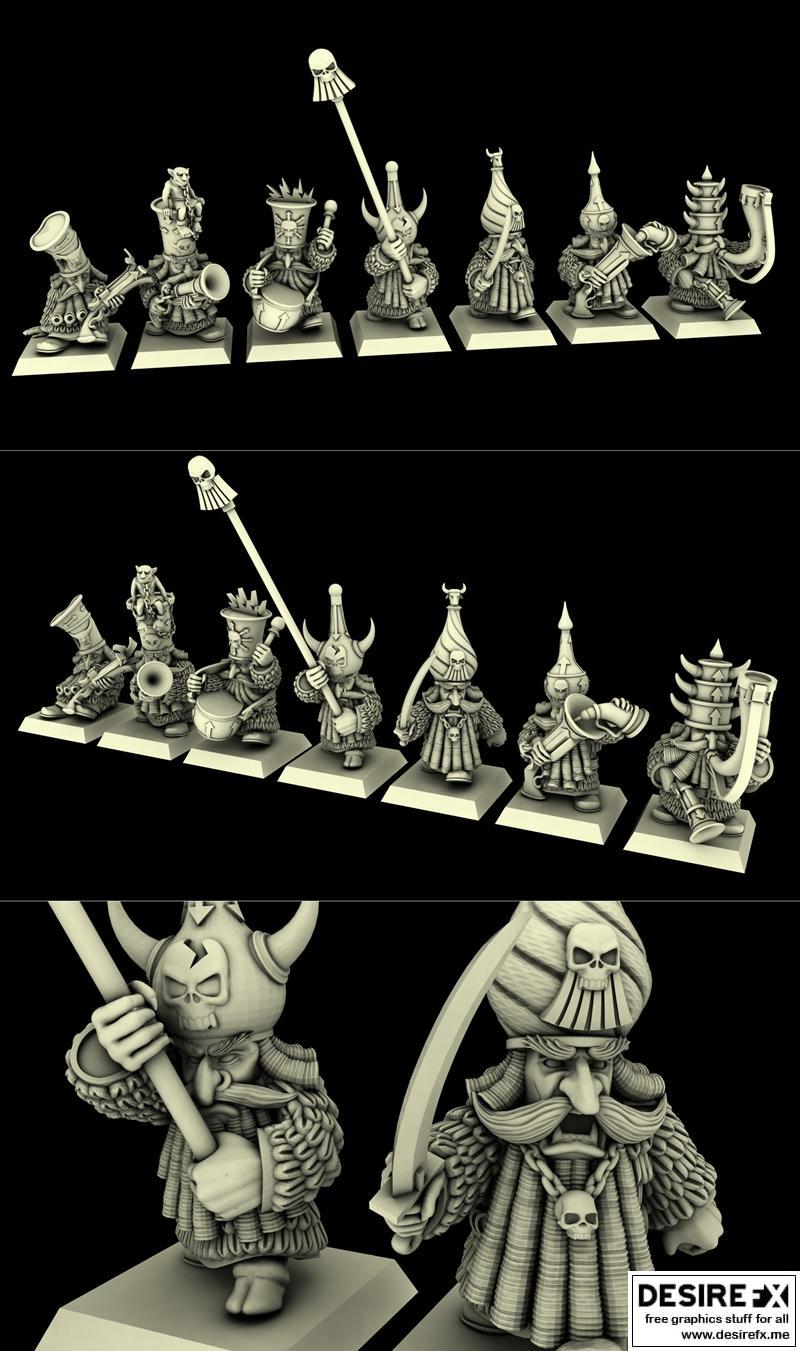 Brawniac 3D打印模型：动漫游戏角色STL文件|Brawniac Models – 3D Print Model STL