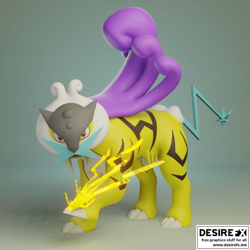 雷神·3D打印模型|Raikou – 3D Print Model STL