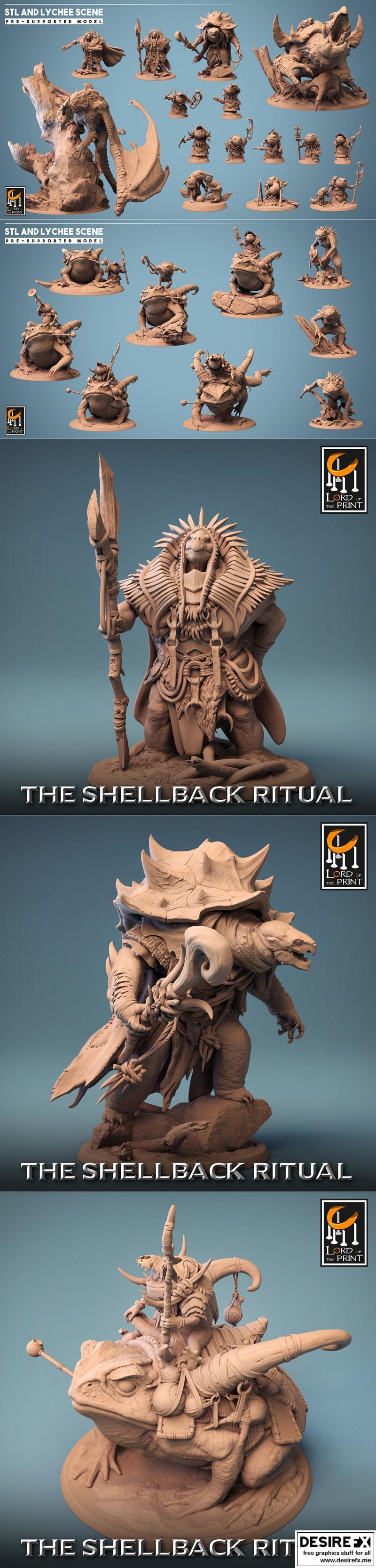 Lord of the Print – Shellback Ritual October 2023 – 3D Print Model STL