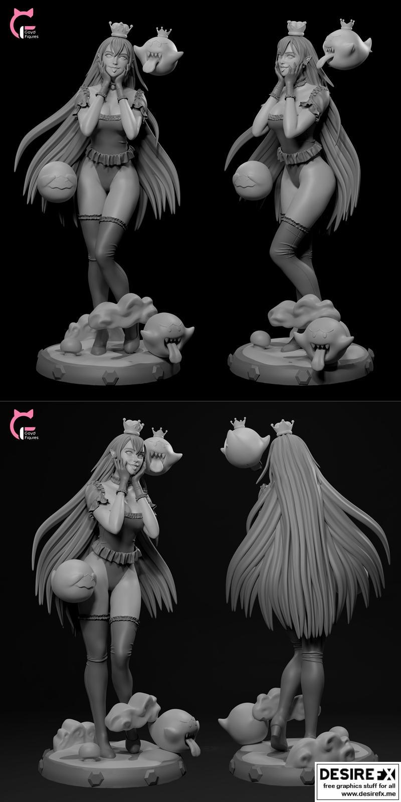 Boosette 3D打印模型|Goyd Figures – Boosette – 3D Print Model STL