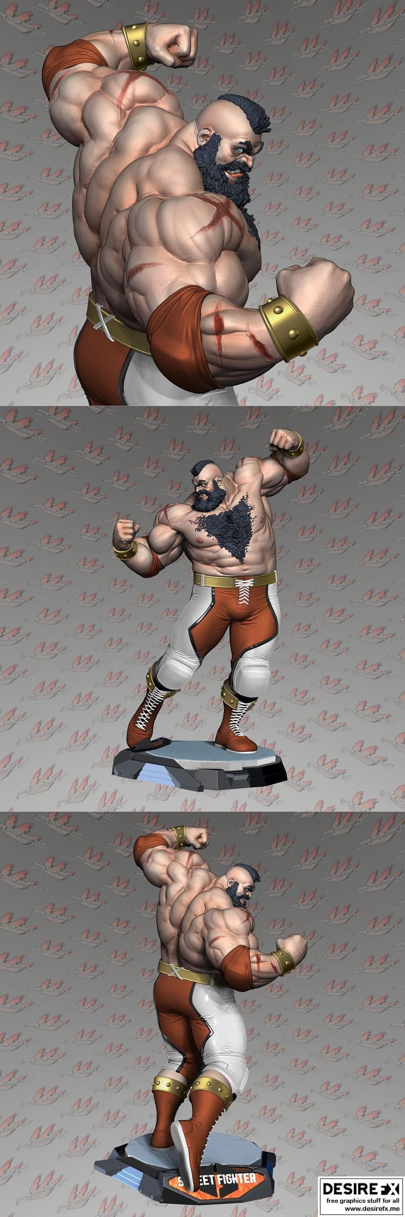 Prey Collection Studio – Zangief – 3D Print Model STL