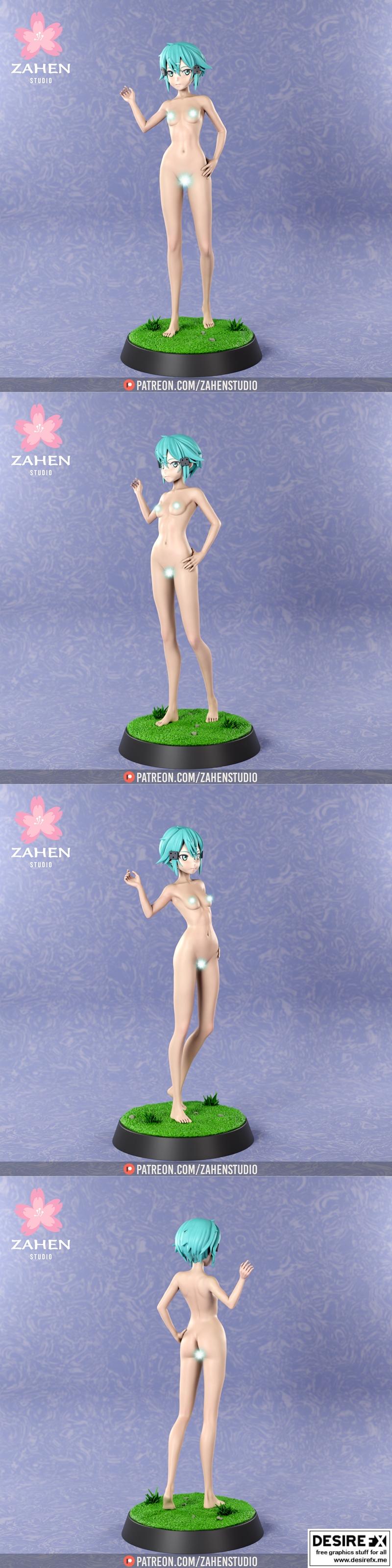 Zahen Studio - 什ION - 3D打印模型|Zahen Studio – Shion – 3D Print Model STL