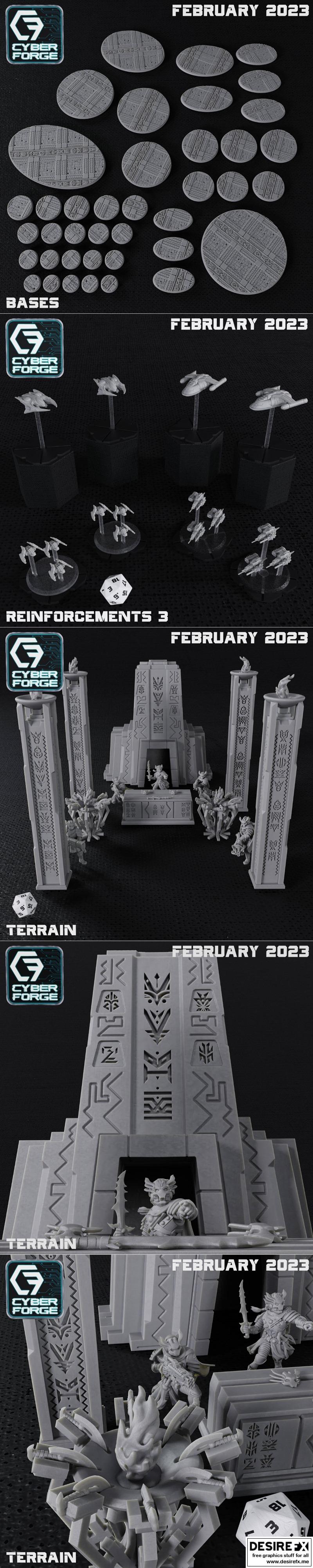Cyber Forge – 远离家园 2024 3D打印模型|Cyber Forge – Far from Home February 2024 – 3D Print Model STL