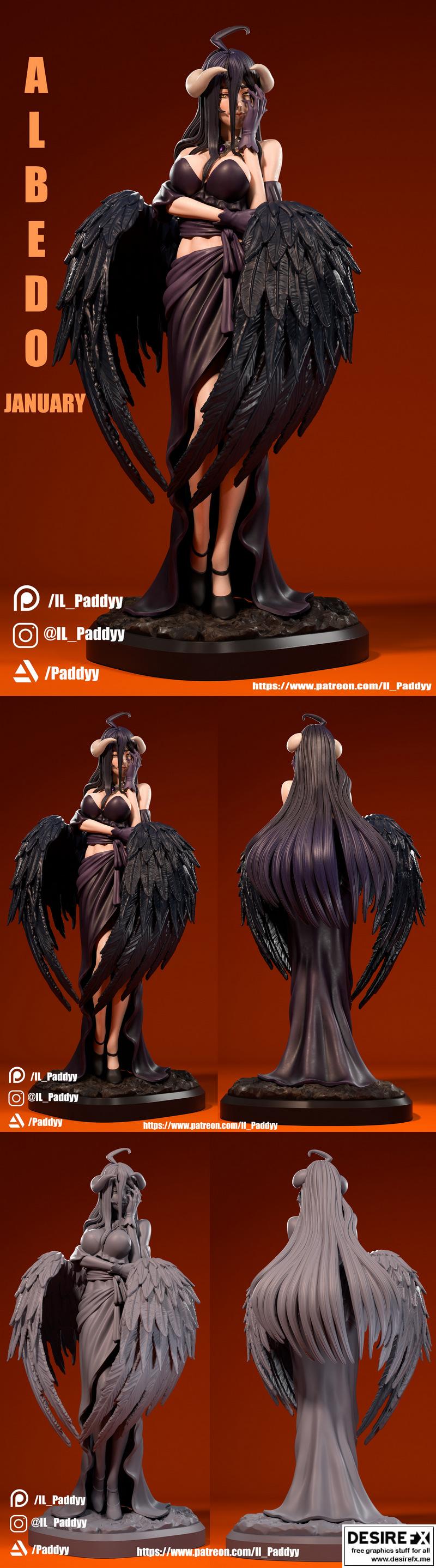 Albedo 3D打印模型|Albedo – 3D Print Model