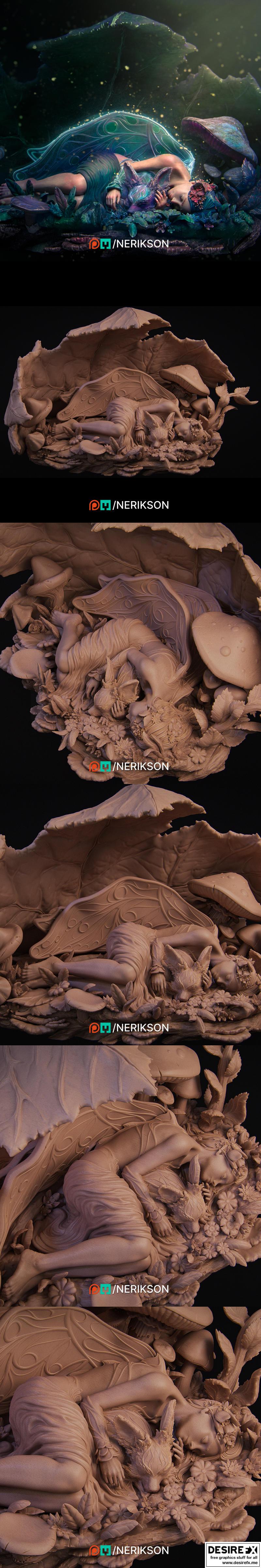 Nerikson Fairy 3D打印模型|Nerikson – Fairy – 3D Print Model
