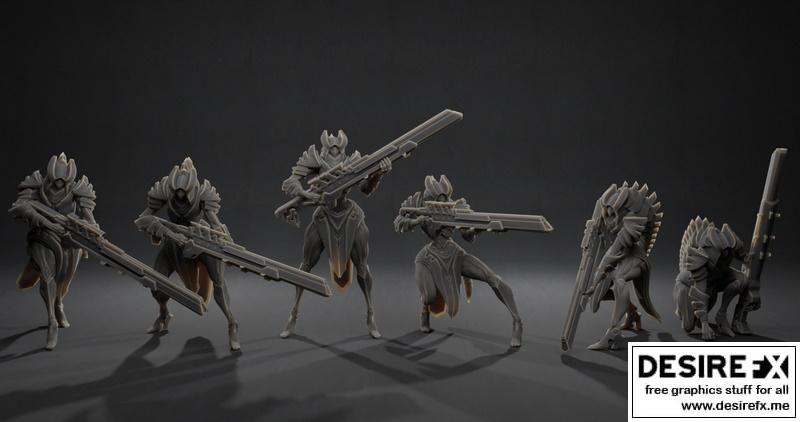 Amet Shesha TD - 3D打印动漫角色模型|Amet Shesha TD – 3D Print Model