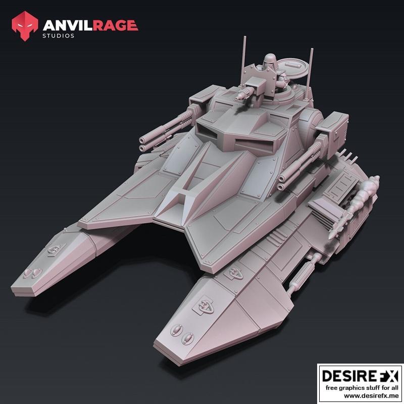 Saber Tank 3D打印模型|Saber Tank – 3D Print Model STL