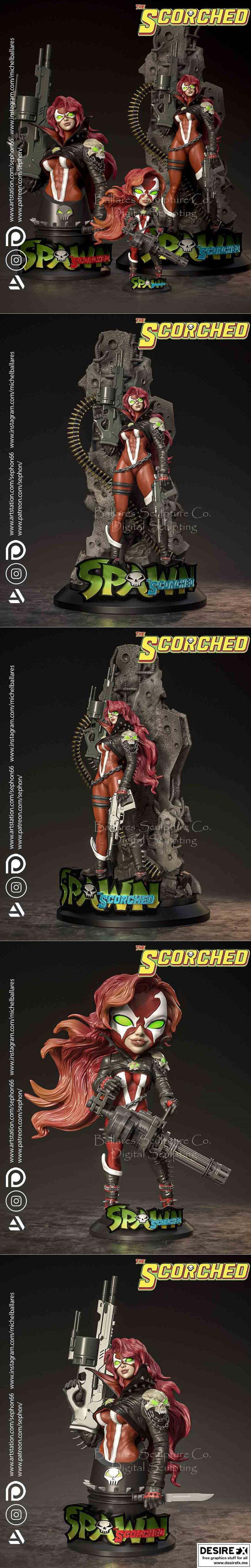 Creative Geek Group出品《She Spawn》3D打印模型|She Spawn by Creative Geek Group – 3D Print Model STL