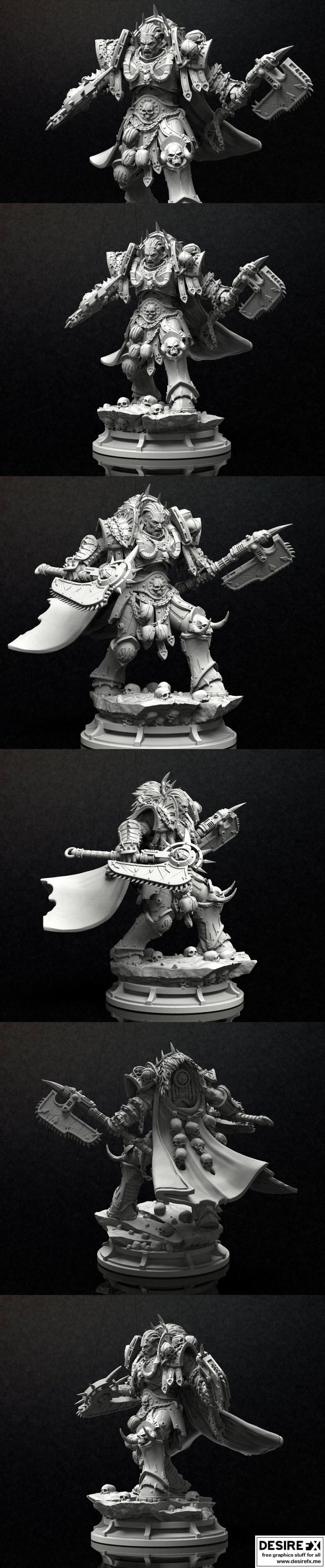 红天使——3D打印模型|The Red Angel – 3D Print Model