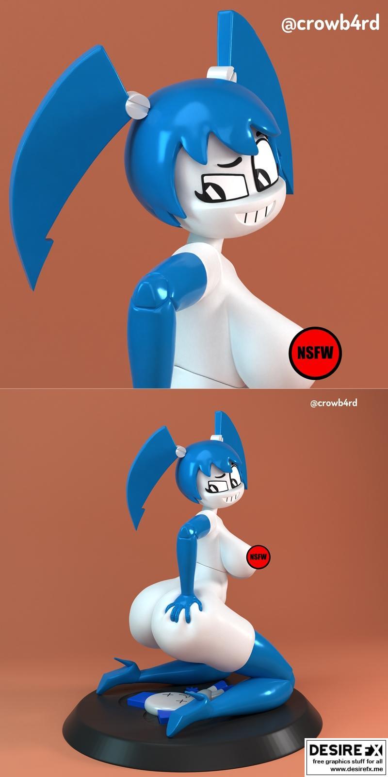 Jenny模型3D打印文件|Jenny Figure – 3D Print Model STL