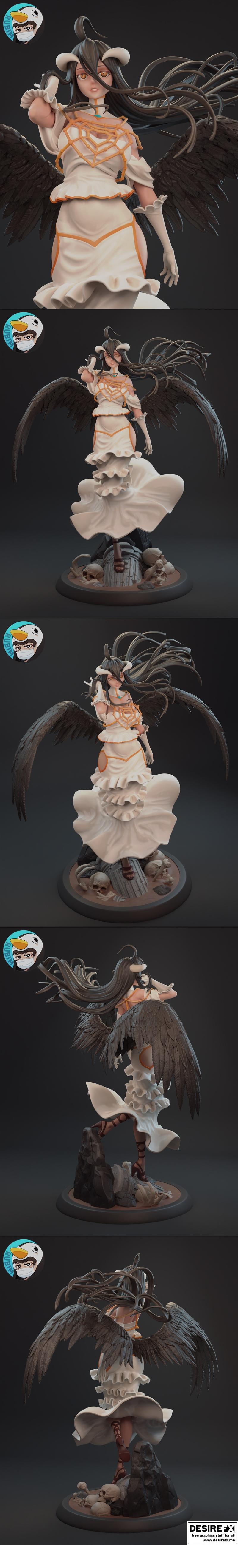 Rubim - 阿尔贝多 - 3D打印模型|Rubim – Albedo – 3D Print Model STL