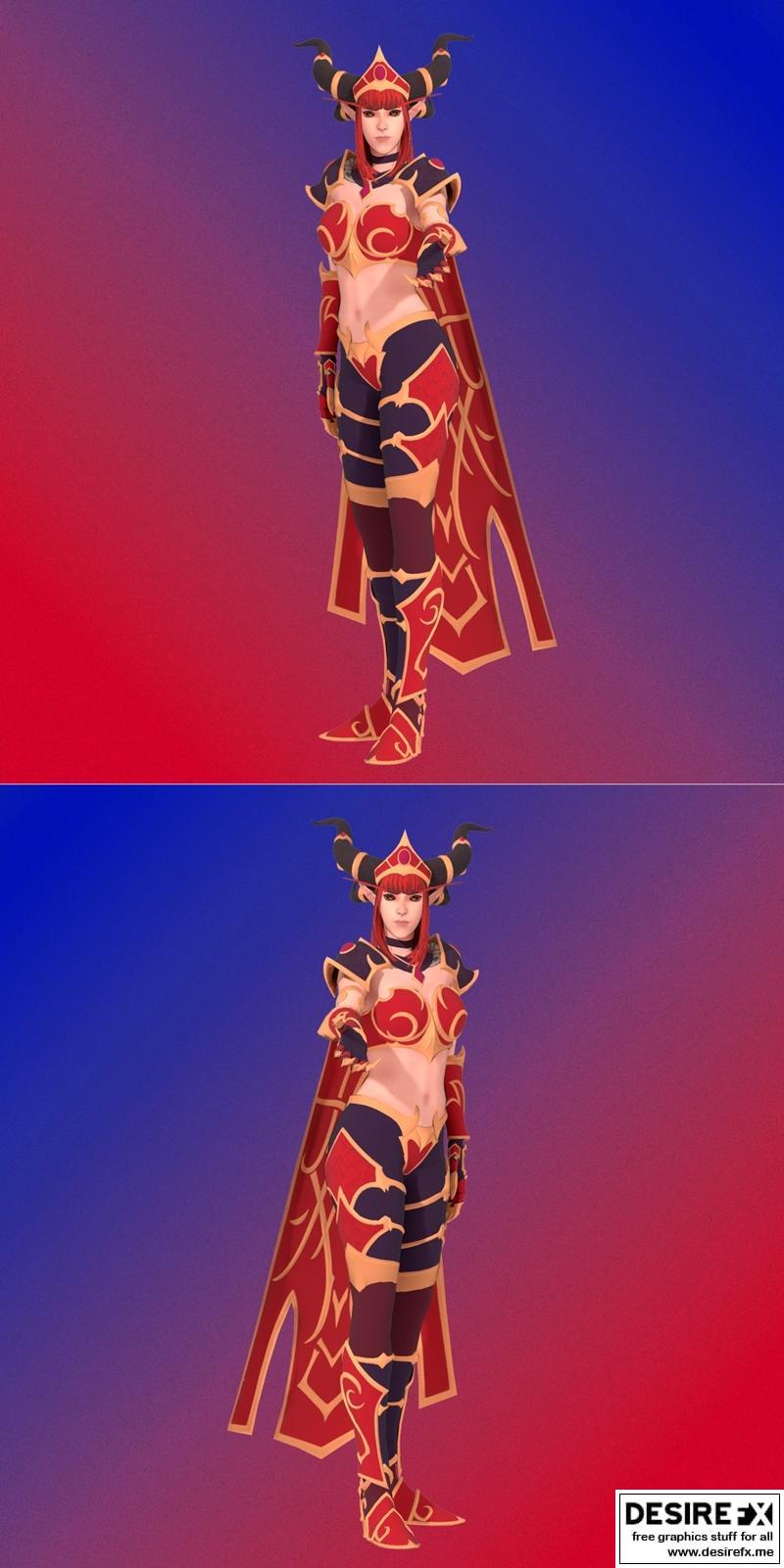亚历克斯特拉萨 3D打印模型|Alexstrasza – 3D Print Model STL