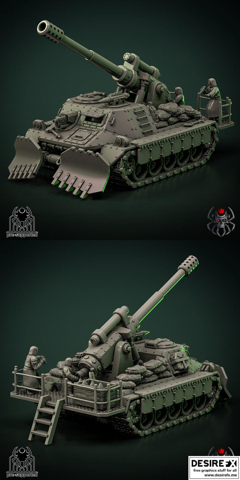 独角兽步兵支援车 3D打印模型|Unicorn Infantry Support Vehicle – 3D Print Model