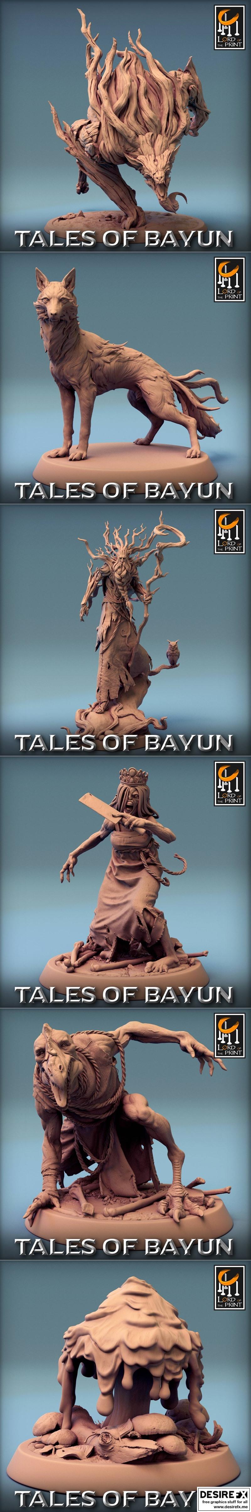 Lord of the Print – Tales of Bayun January 2024 – 3D Print Model STL