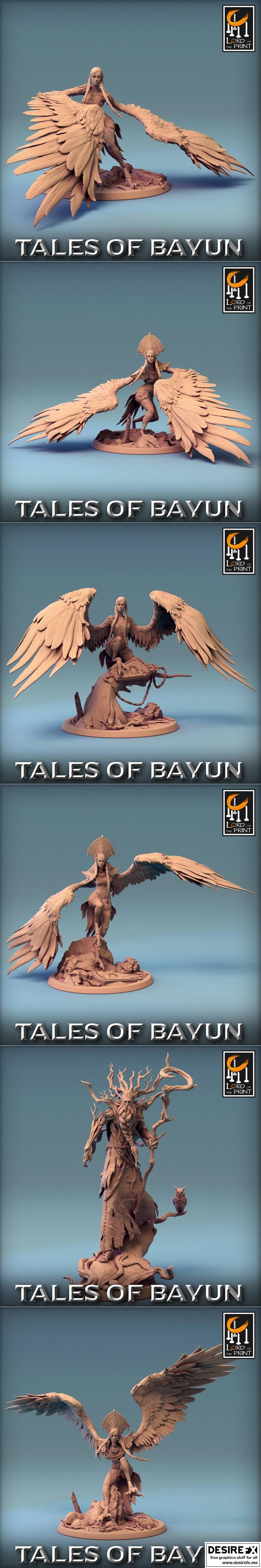 Lord of the Print – Tales of Bayun January 2024 – 3D Print Model STL