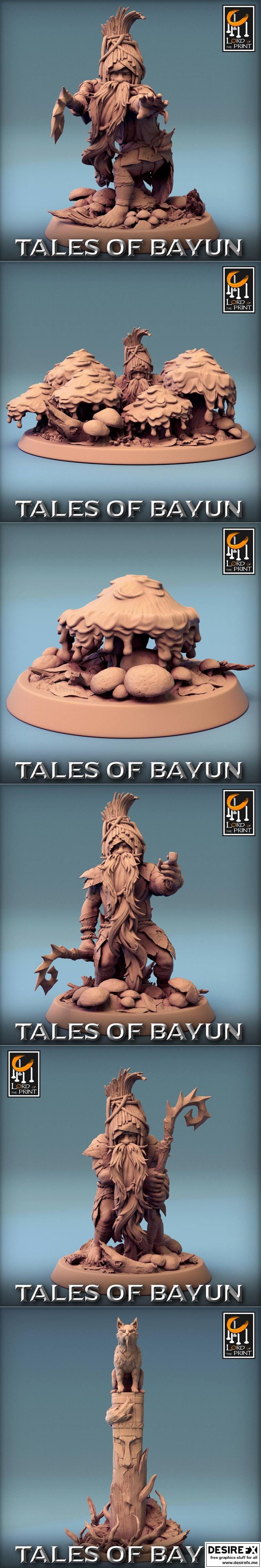 Lord of the Print – Tales of Bayun January 2024 – 3D Print Model STL