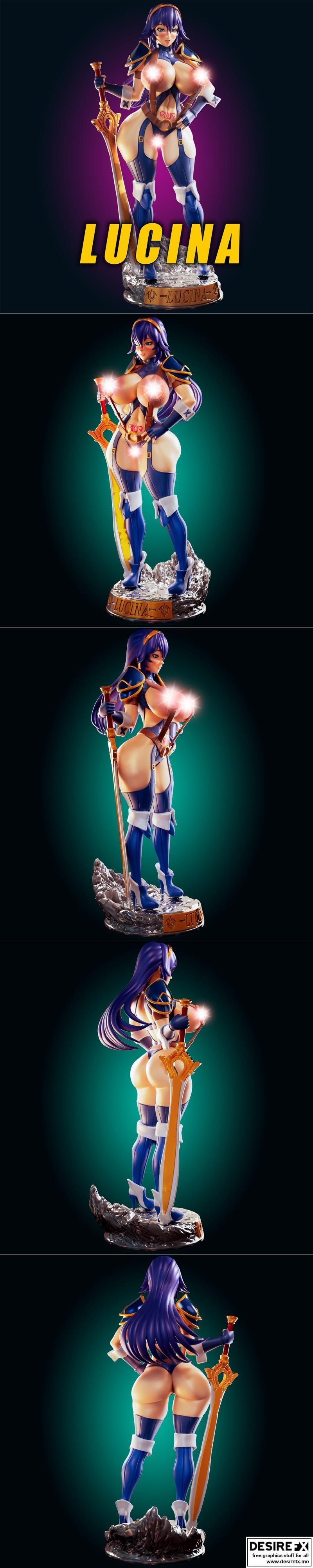 Rhu工作室 Lucina 3D打印模型|Officer Rhu – Lucina – 3D Print Model STL