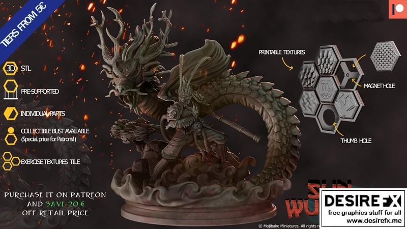 孙悟空 3D打印模型 STL|Sun Wukong – 3D Print Model STL