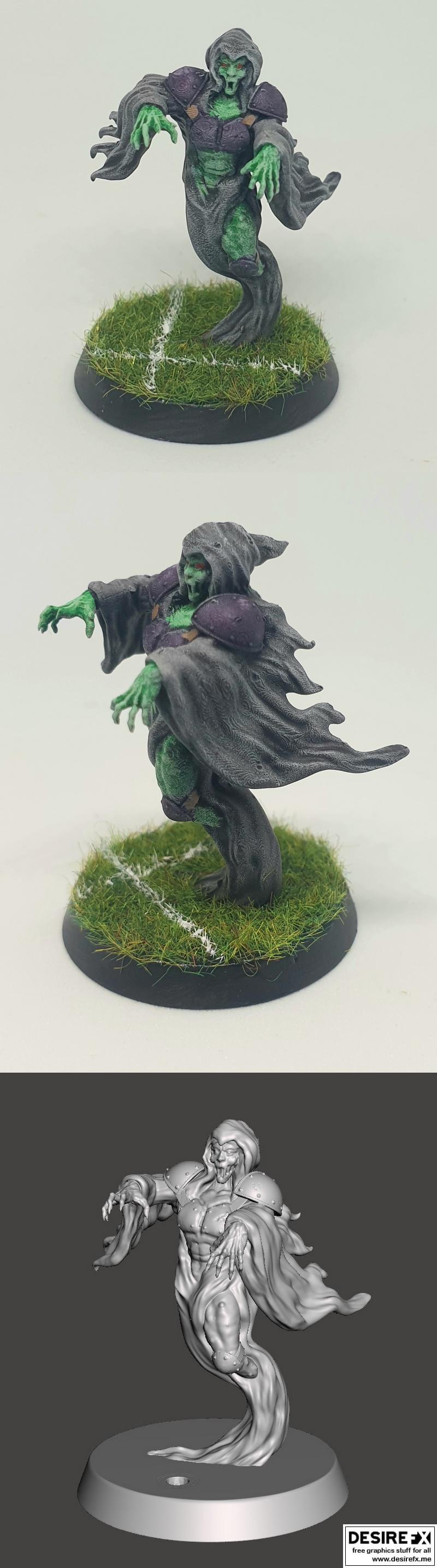 幽灵星玩家——3D打印模型|Wraith Star Player – 3D Print Model