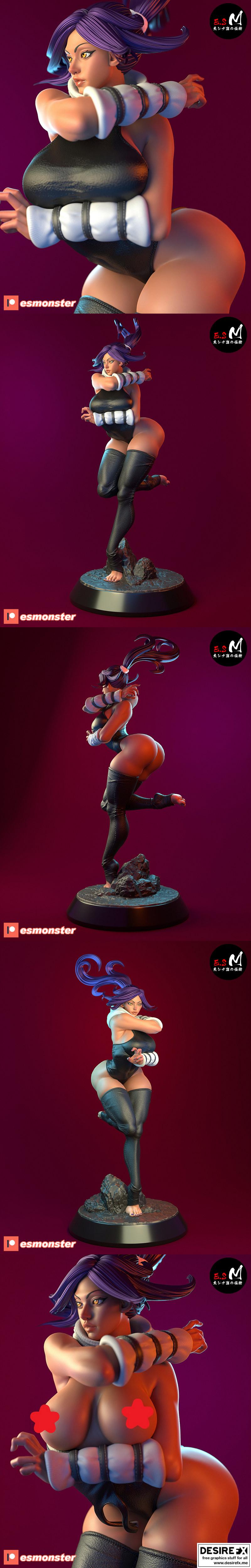 Yoruichi 3D打印模型|Yoruichi P1 – 3D Print Model