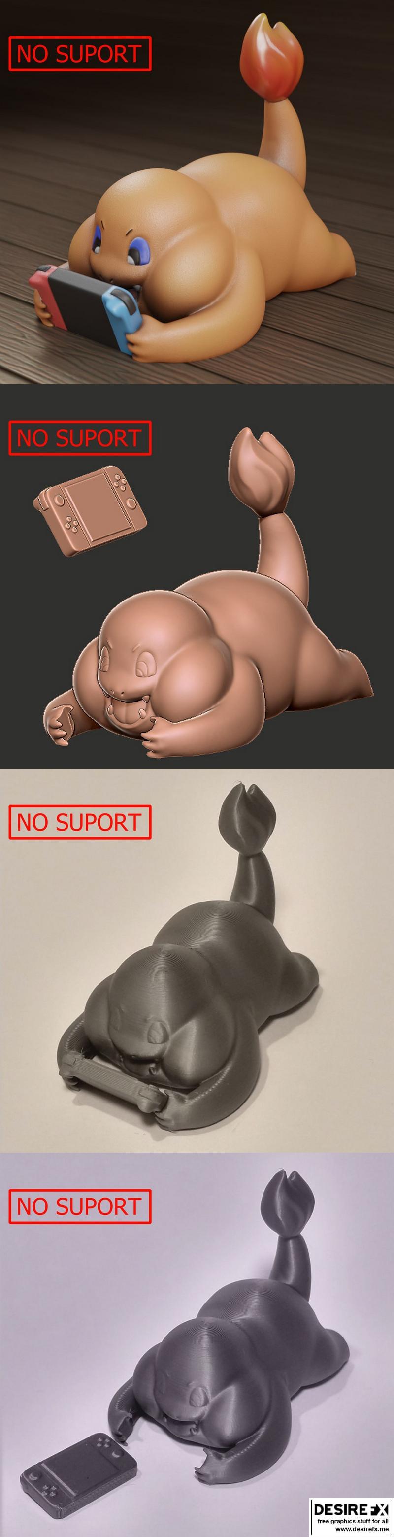 宝可梦烈焰龙 3D打印模型|Pokemon Charizard – 3D Print Model