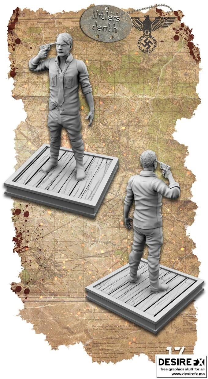 德国与苏联士兵 1941-1945 3D打印模型|Soldiers of Germany and the Soviet Union 1941-1945 – 3D Print Model STL