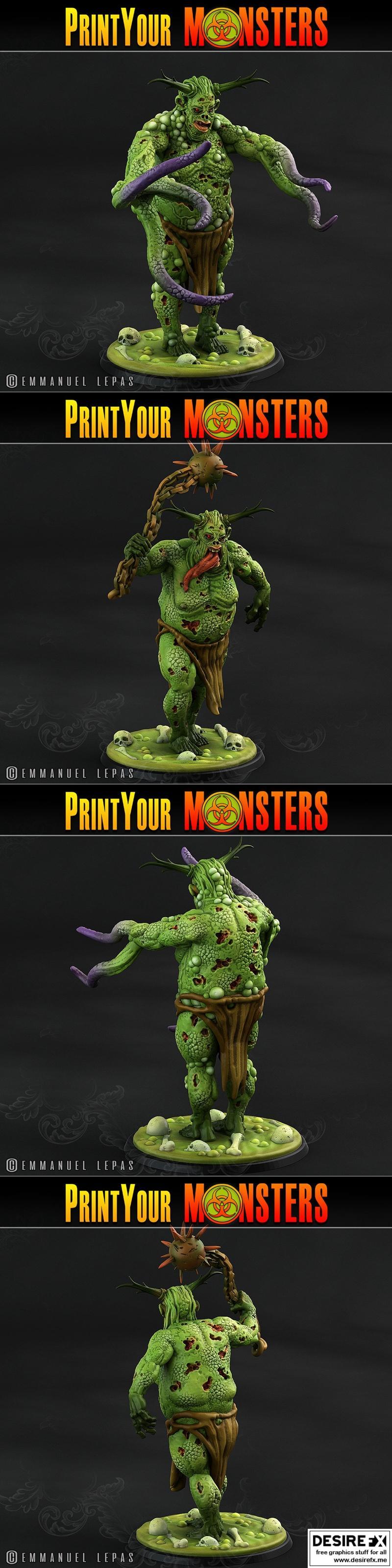 Print Your Monsters – Guardian Plagues – 3D Print Model STL