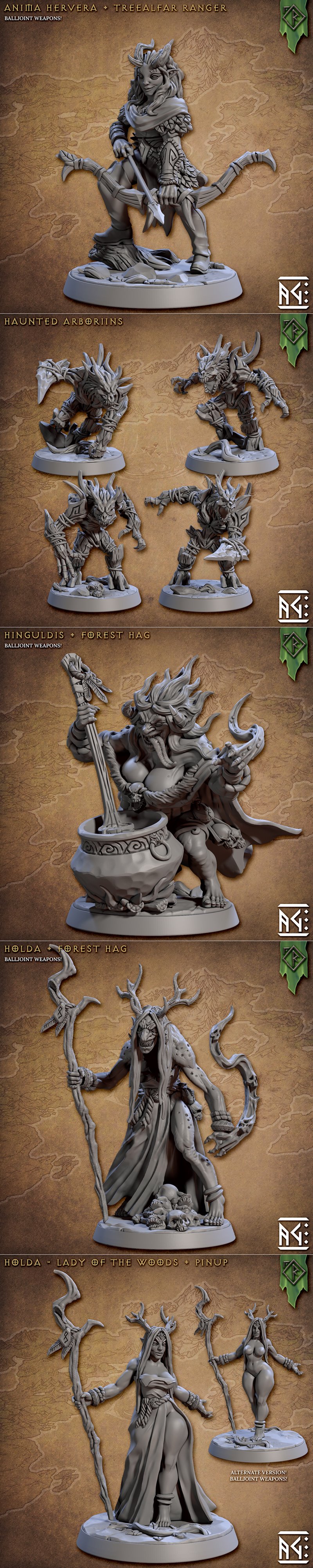 guilds探险之旅——重返阿巴神庙 3D打印模型|Guilds Expeditions – Journey Back to the Temple of Arba – 3D Print Model STL