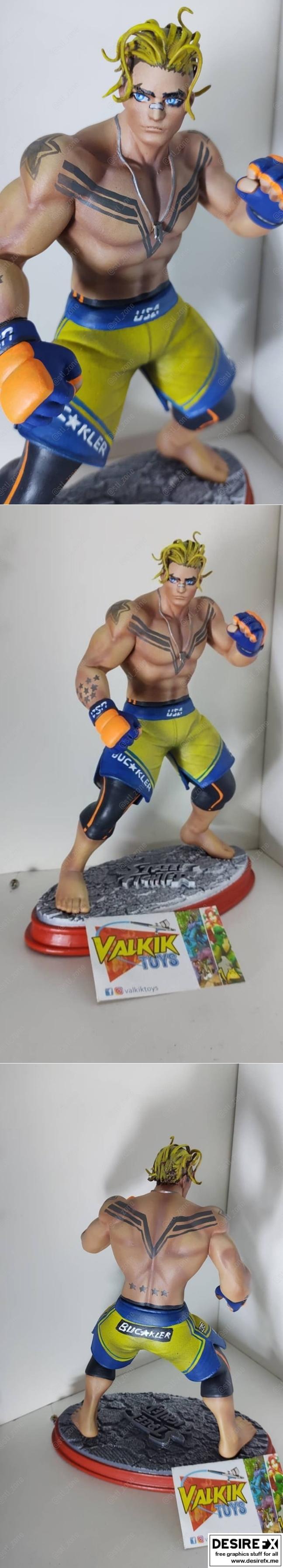 Luke SFV 3D打印模型|Luke SFV – 3D Print Model STL