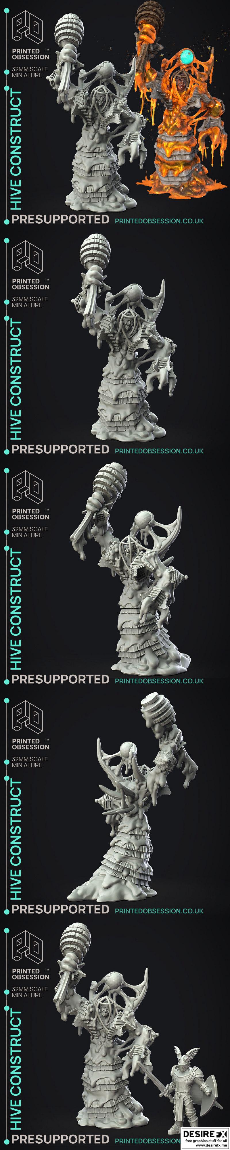 Hive Construct 3D打印模型|Hive Construct – 3D Print Model