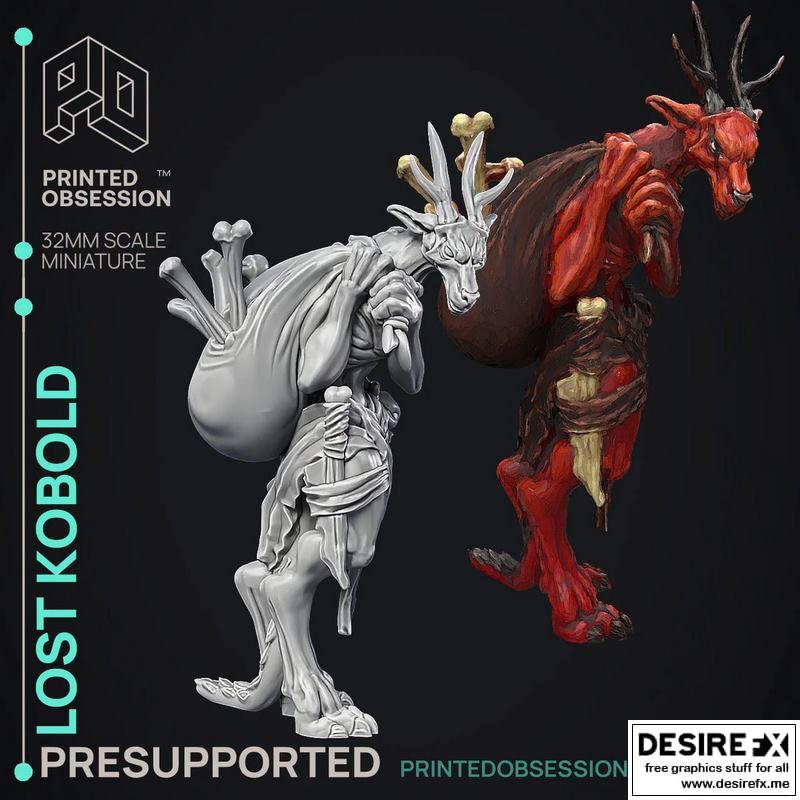 失落小恶魔——3D打印模型|Lost Kobold – 3D Print Model