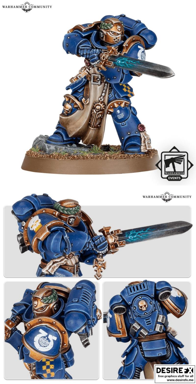 普拉利斯公司冠军作品——3D打印战甲模型|Primaris Company Champion – 3D Print Model